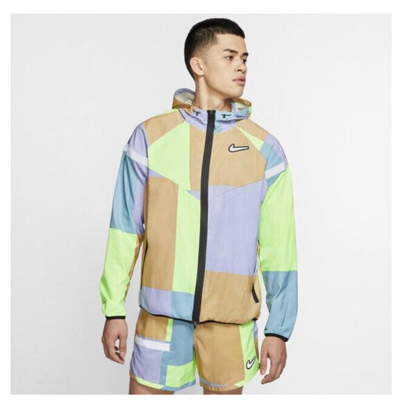 nike wild run jacket purple